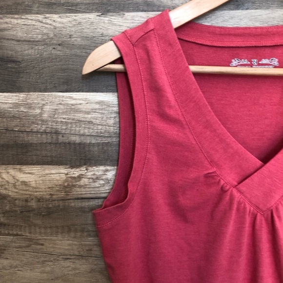 Royal Robbins Sleeveless Pink Cotton Dress Medium - Picture 3 of 8